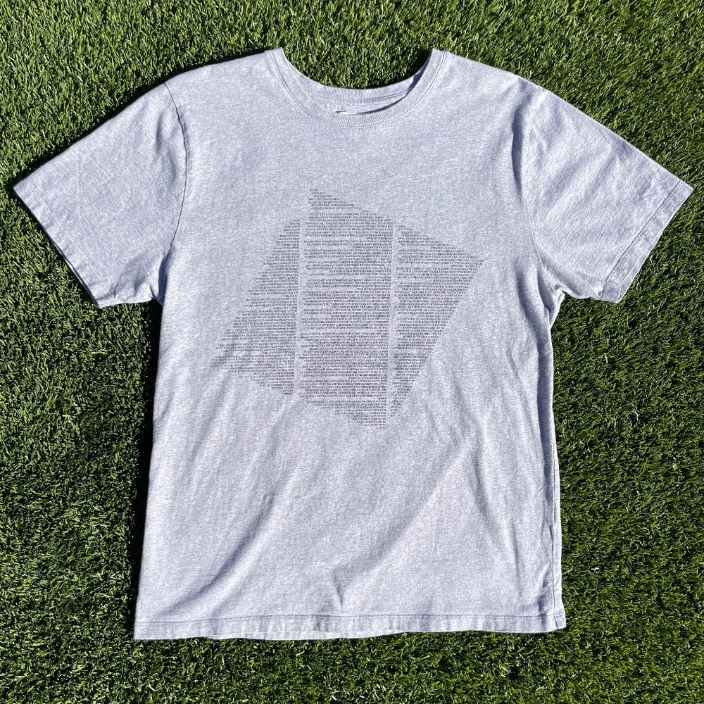 PSNY Public School New York Men’s Grey Graphic T-Shirt Size (L) Streetwear